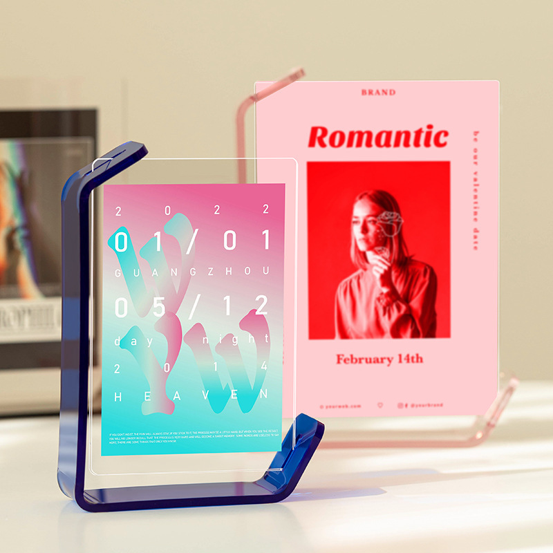 Multi-Functional Colored Photo Frame